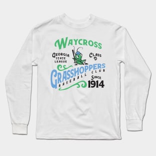 Waycross Grasshoppers Baseball Long Sleeve T-Shirt